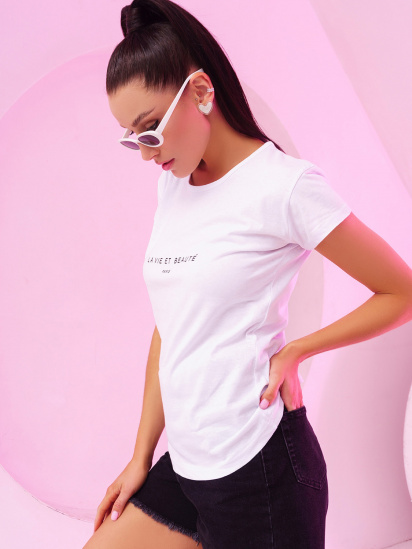 Футболка ISSA Plus модель WN20-250_white — фото - INTERTOP