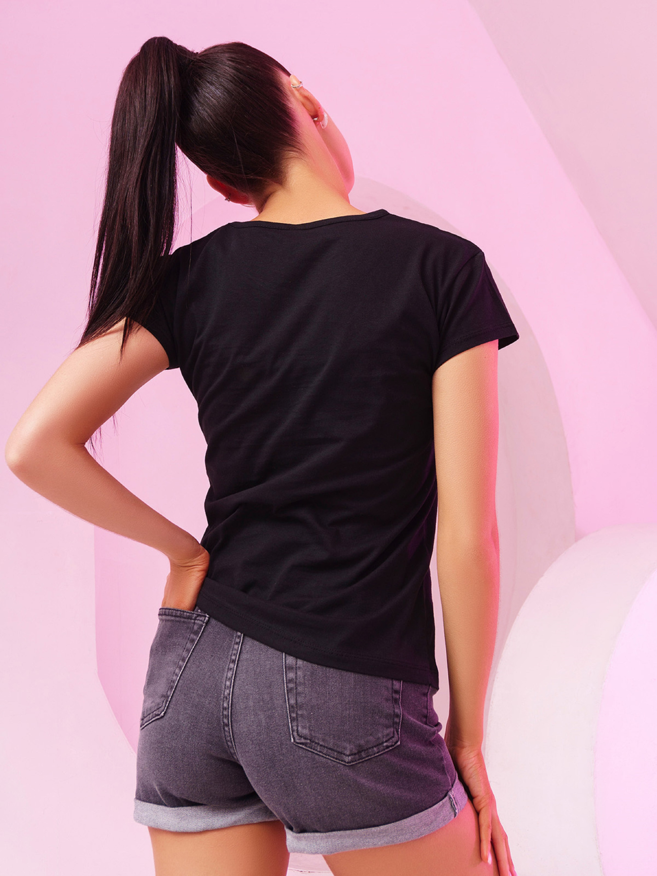 Футболка ISSA Plus модель WN20-250_black Фото