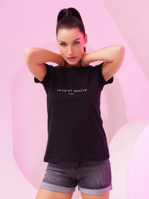 Футболка ISSA Plus модель WN20-250_black Фото