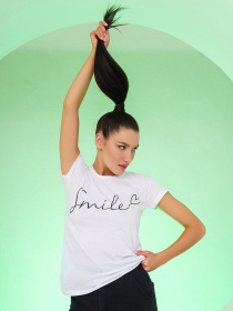 Футболка ISSA Plus модель WN20-251_white Фото