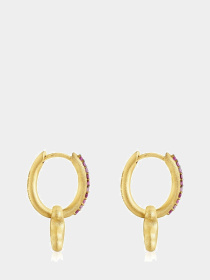 Серьги-кольца TOUS модель 111363510 Фото