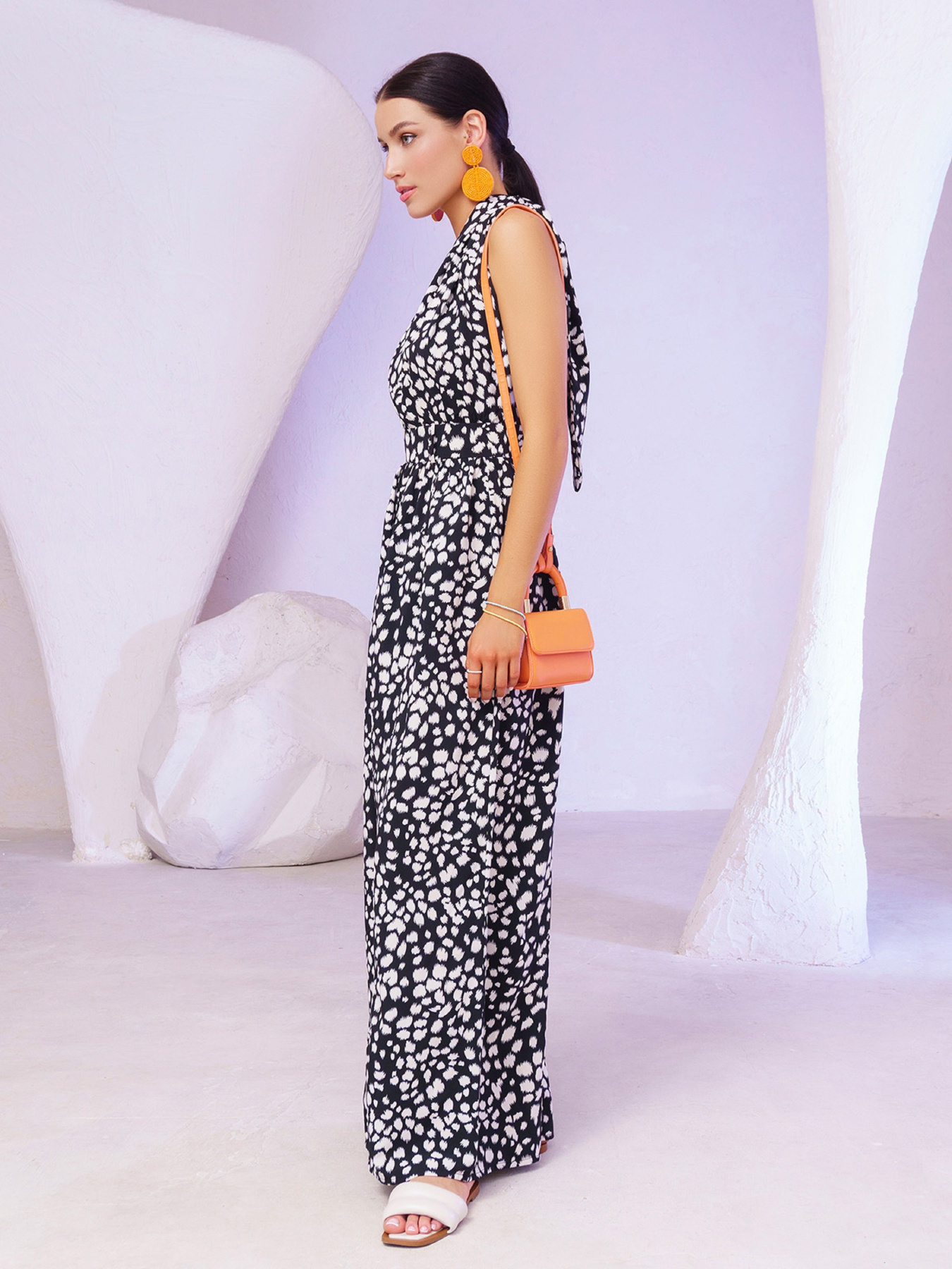 Комбинезон ISSA Plus модель 13382_черный Фото