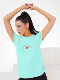 Футболки и поло ISSA Plus модель WN20-248_mint Фото