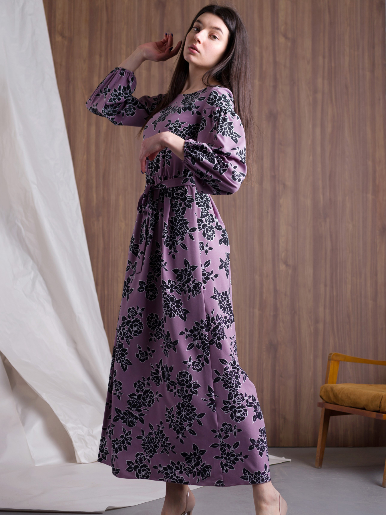 Платье макси CAT ORANGE модель 5690 Фото