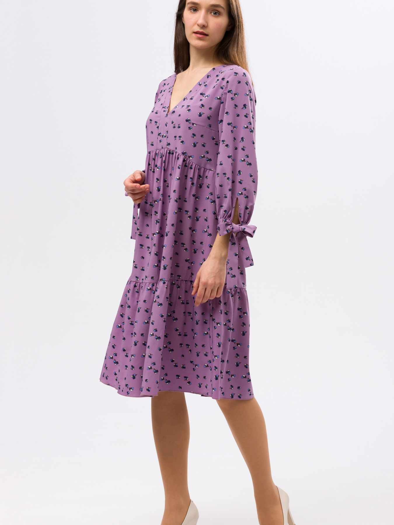 Сукня міді CAT ORANGE модель 5691 Фото