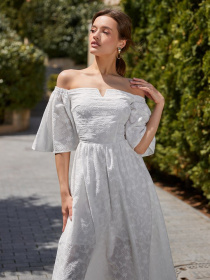 Платье миди Gepur модель 38872 Платье миди Gepur модель 38872 Фото