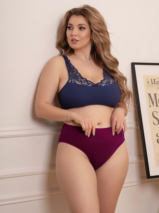 Трусы ISSA Plus модель BL2_337_burgundy Фото