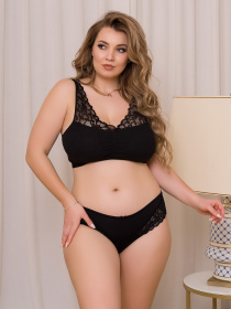 Трусы ISSA Plus модель BL2_341_black Фото