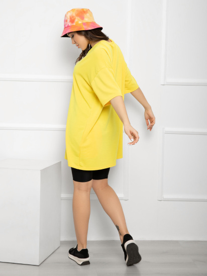 Футболка ISSA Plus модель 12594_yellow — фото - INTERTOP