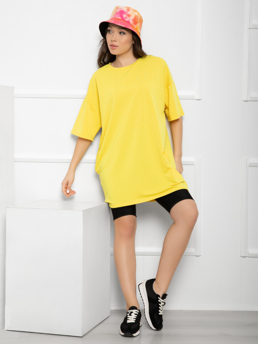 Футболка ISSA Plus модель 12594_yellow Фото