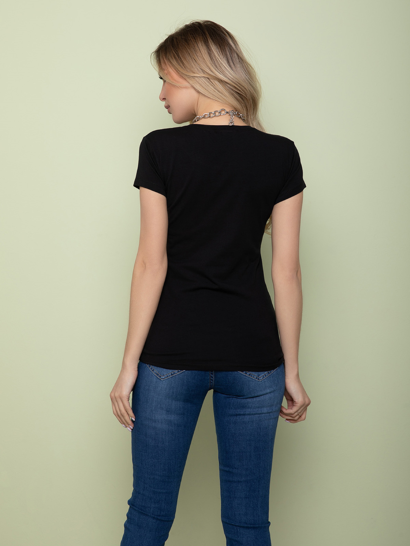 Футболка ISSA Plus модель WN20-126_black Фото