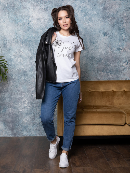 Футболка ISSA Plus модель WN20-129_white Фото