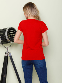 Футболка ISSA Plus модель WN20-131_red Фото