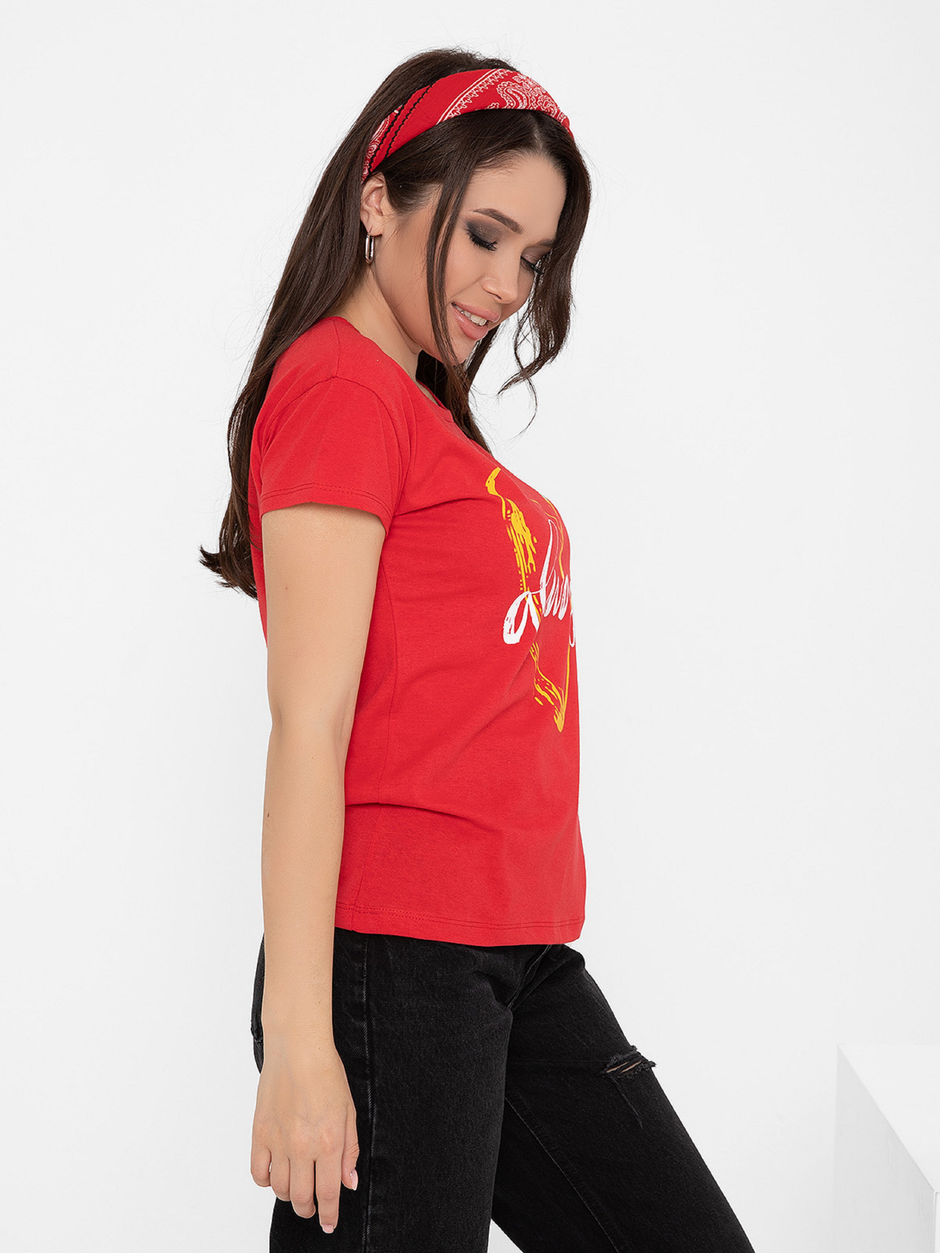 Футболка ISSA Plus модель WN20-136_red Фото