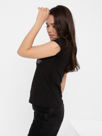 Футболка ISSA Plus модель WN20-140_black Фото