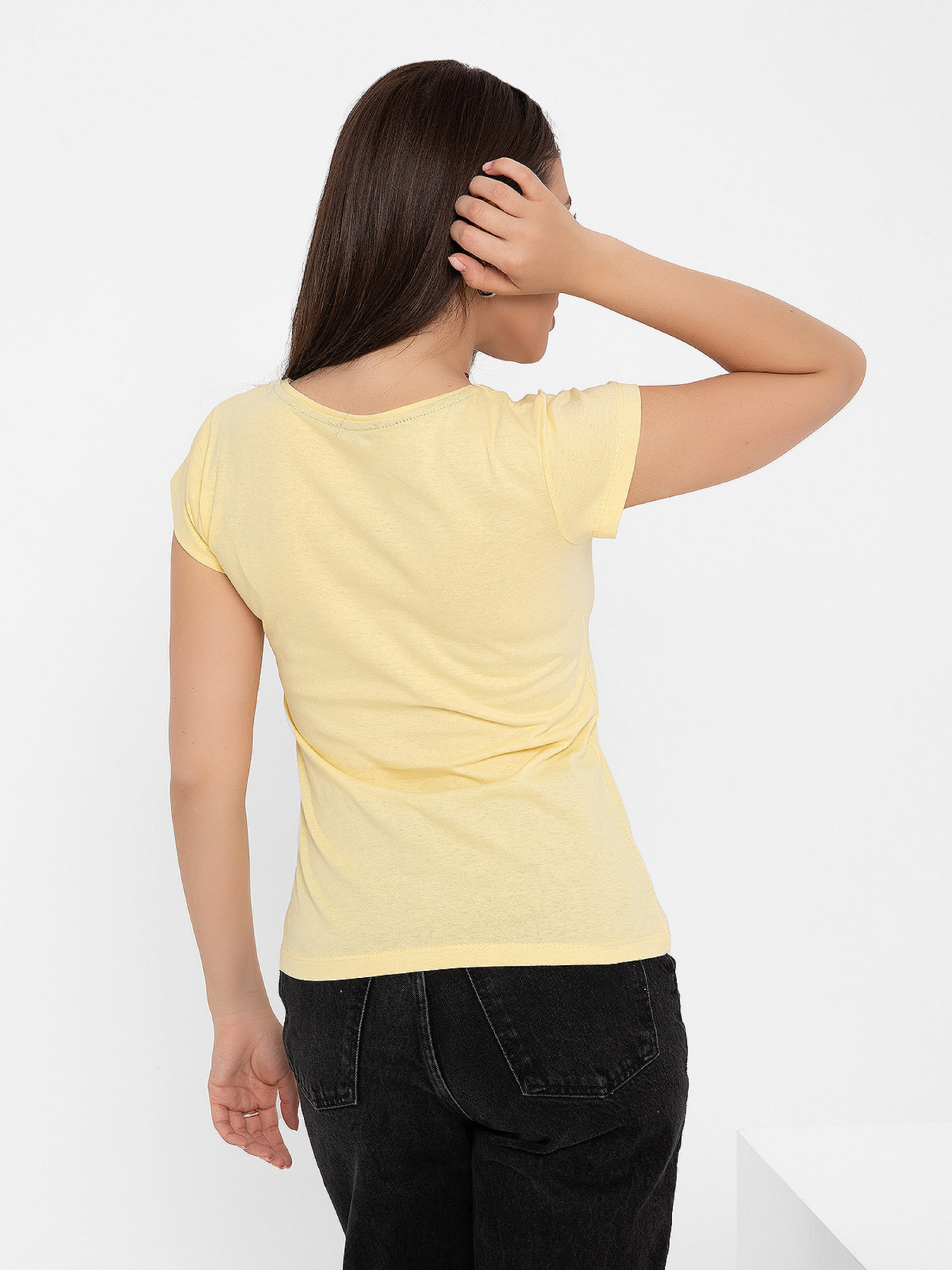 Футболка ISSA Plus модель WN20-145_yellow Фото