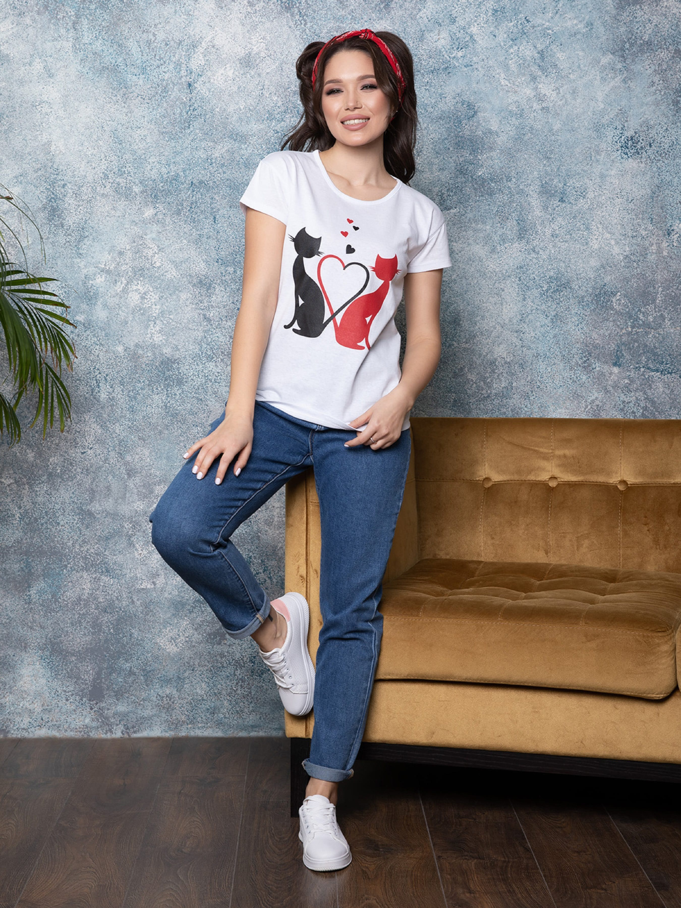 Футболка ISSA Plus модель WN20-96_white Фото