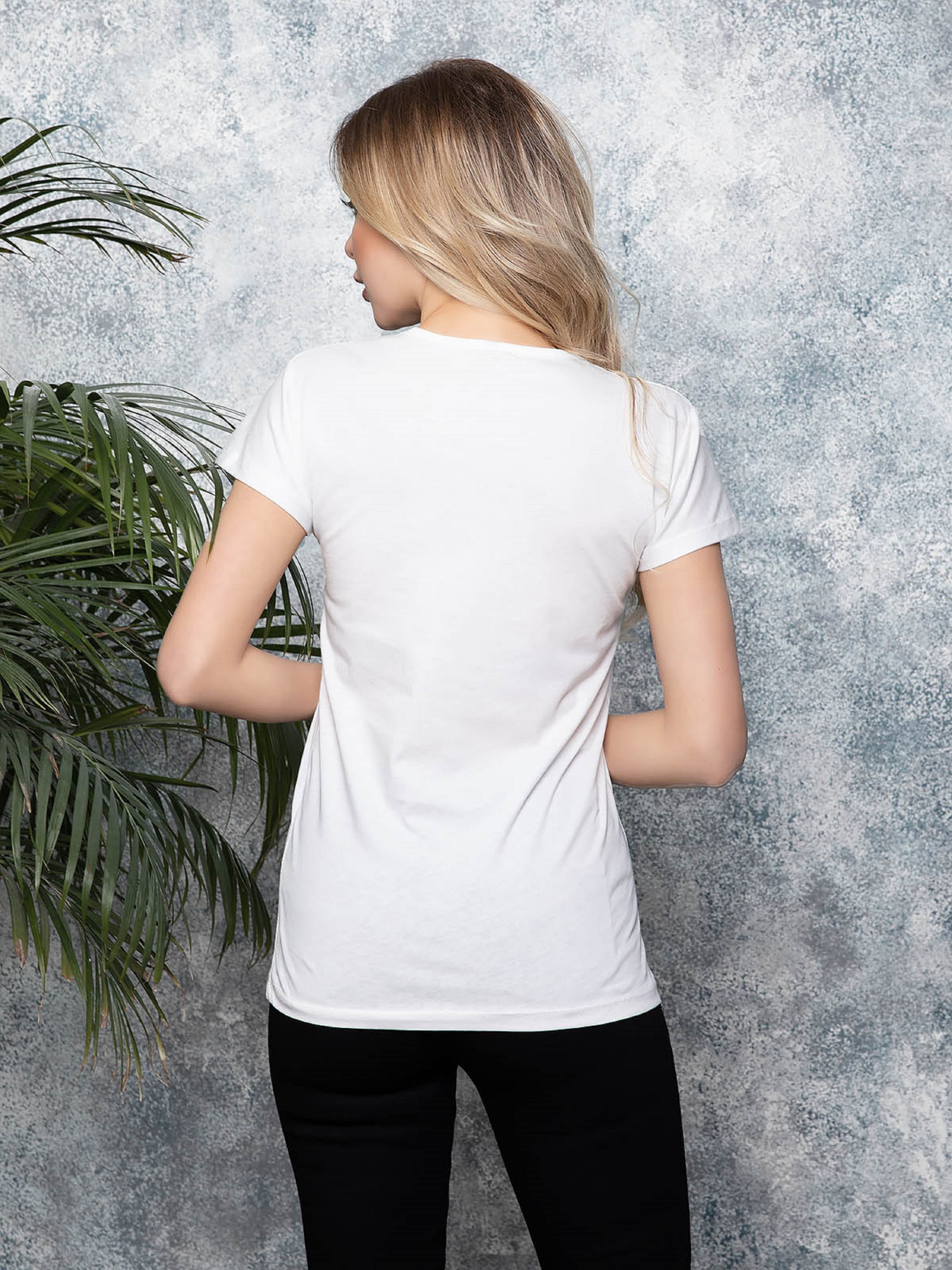 Футболка ISSA Plus модель WN20-98_white Фото