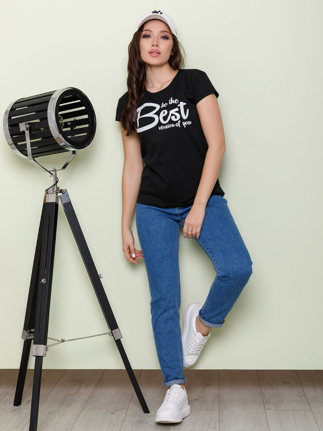 Футболка ISSA Plus модель WN20-98_black Фото