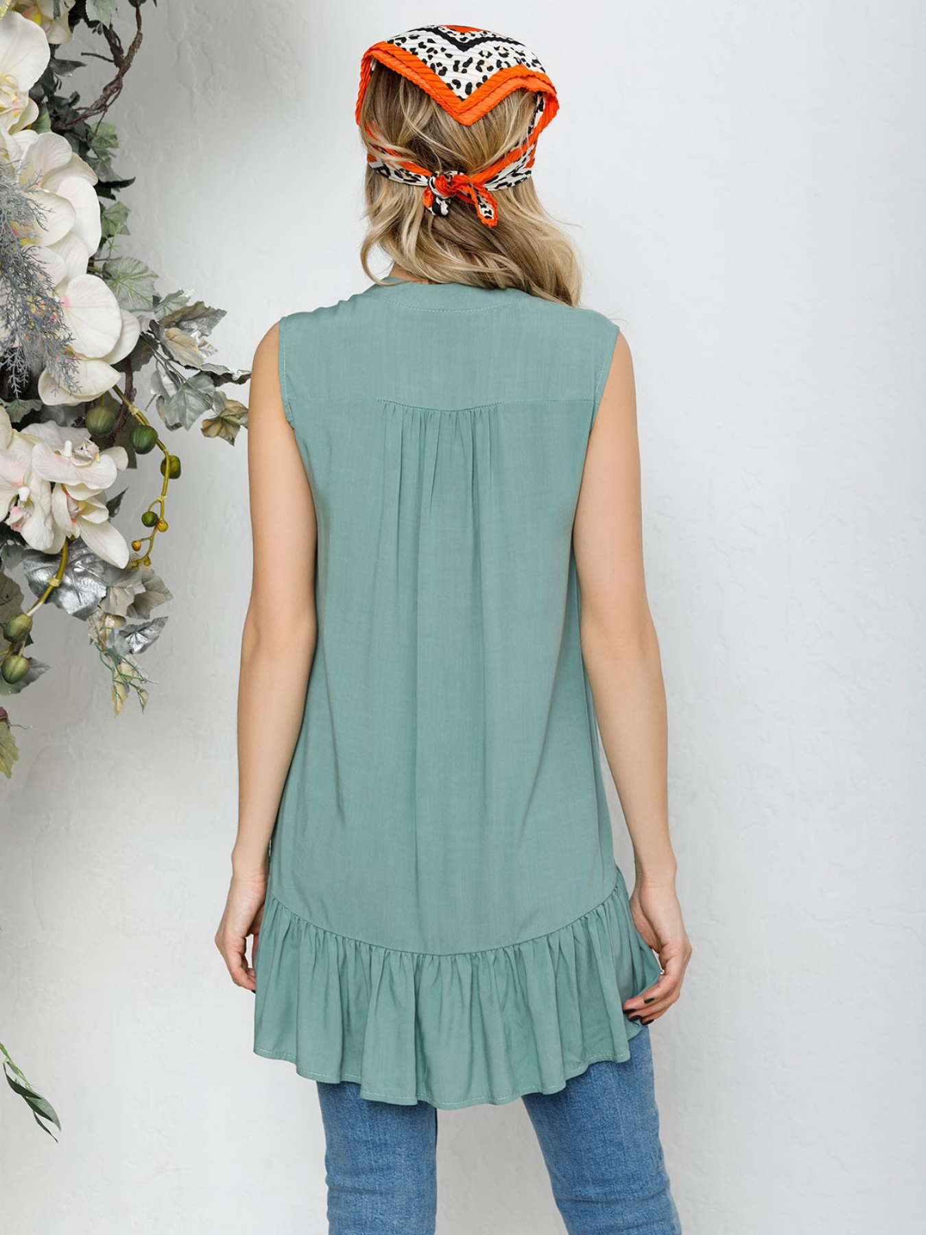 Блуза ISSA Plus модель SA-203_mint Фото