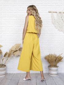 Комбинезон ISSA Plus модель 11966_mustard Фото