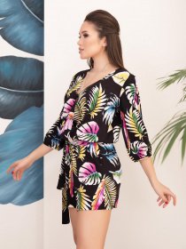 Комбінезон ISSA Plus модель SA-172_black Фото