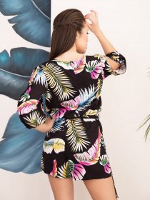 Комбінезон ISSA Plus модель SA-172_black Фото