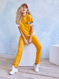 Спортивний комплект ISSA Plus модель 11960_mustard Фото