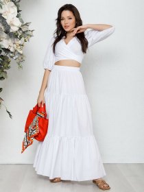 Костюм ISSA Plus модель 12614_white Фото