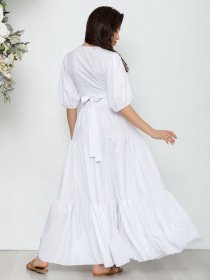 Повседневный костюм ISSA Plus модель 12614_white Фото