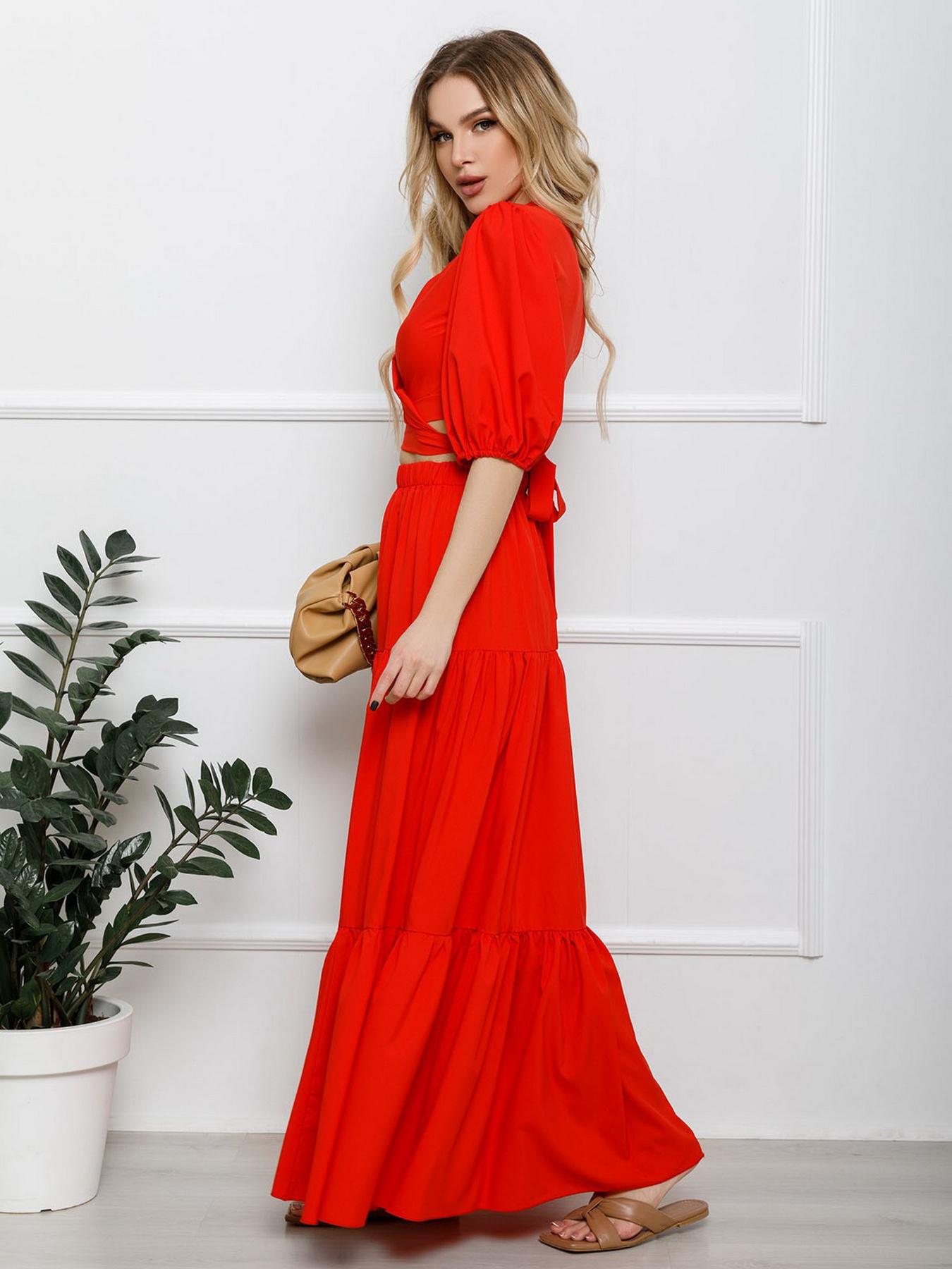 Костюм ISSA Plus модель 12614_red Фото