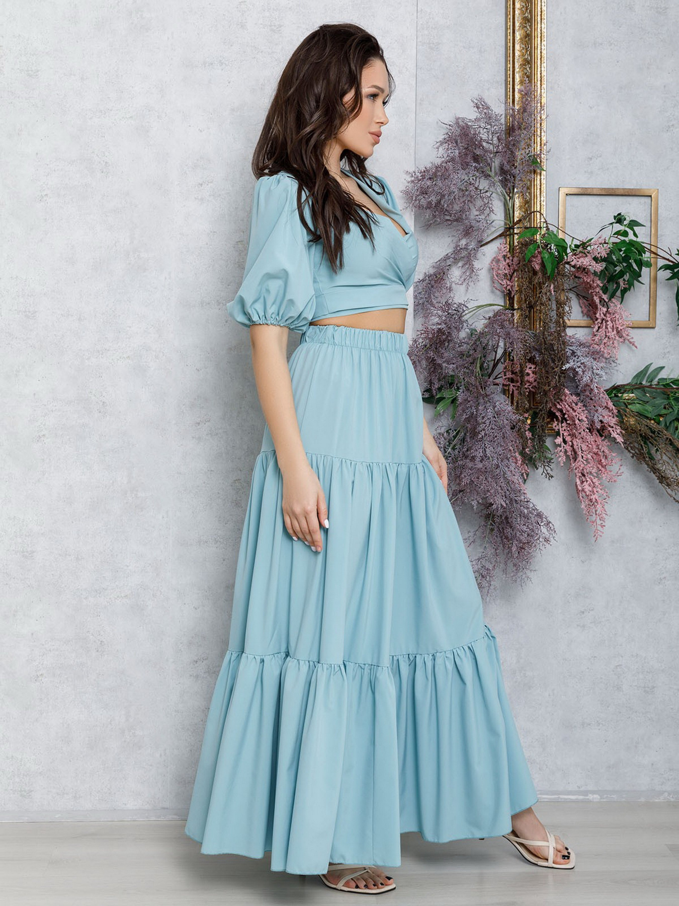 Костюм ISSA Plus модель 12614_mint Фото