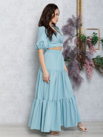 Костюм ISSA Plus модель 12614_mint Фото