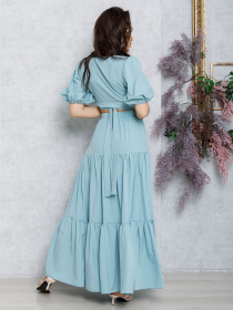 Повсякденний костюм ISSA Plus модель 12614_mint Фото