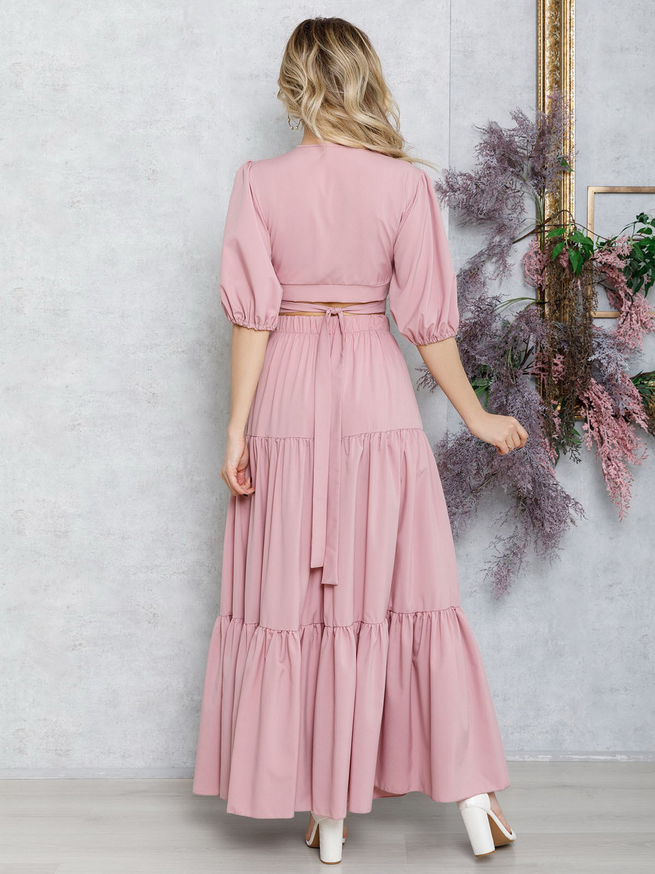 Костюм ISSA Plus модель 12614_pink Фото