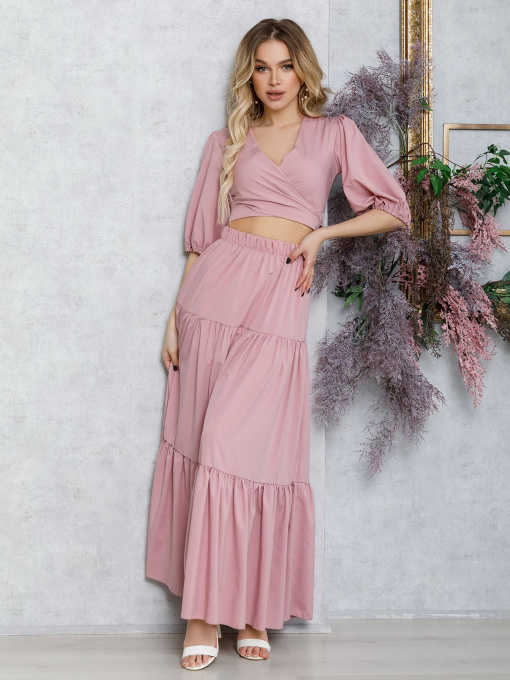 Костюм ISSA Plus модель 12614_pink Фото