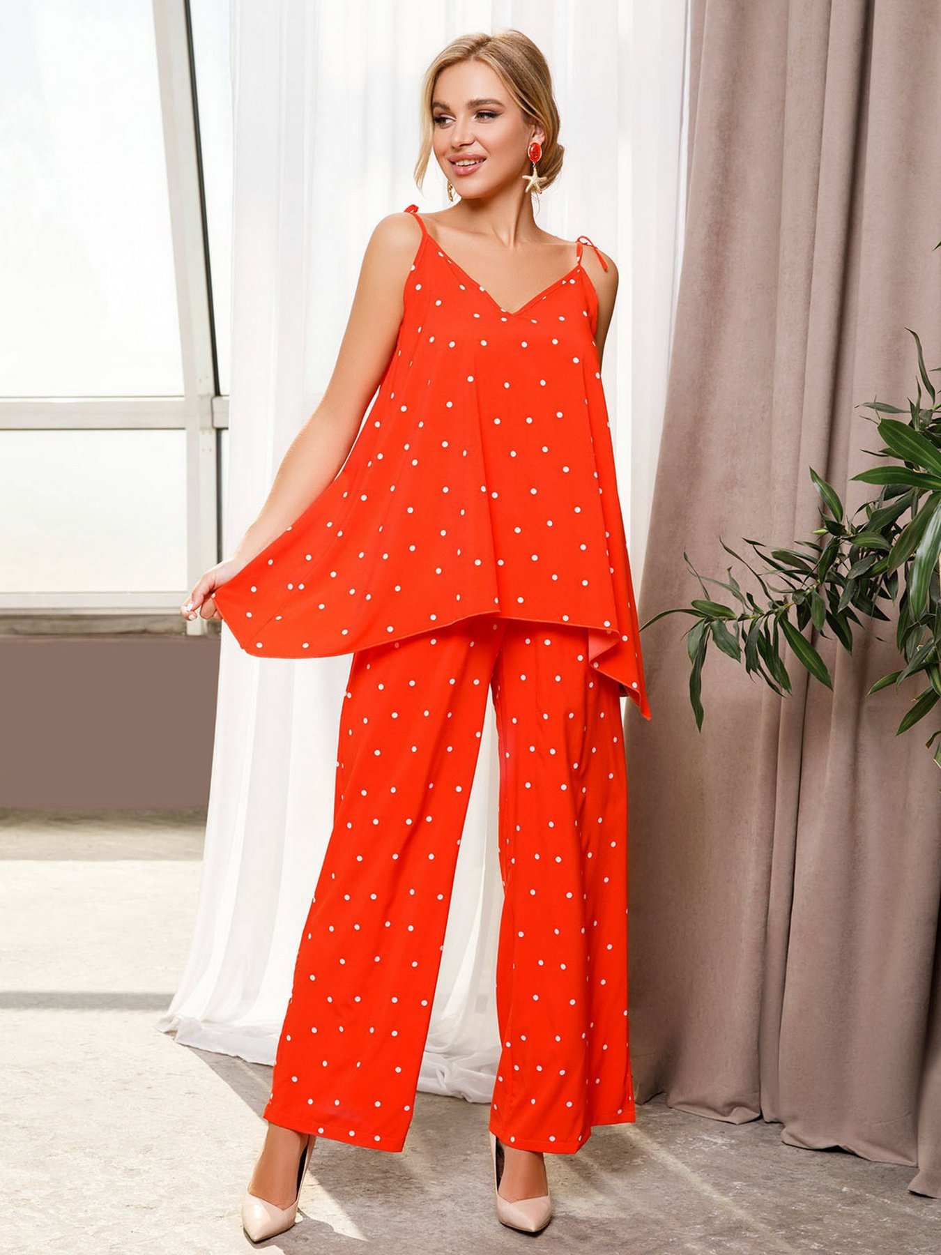 Костюм ISSA Plus модель 12629_orange Фото