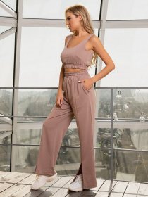 Повседневный костюм ISSA Plus модель 12685_beige Фото