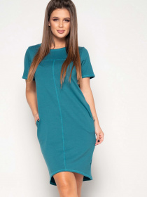 Платье мини ISSA Plus модель 10364_green Платье мини ISSA Plus модель 10364_green Фото