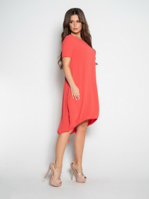 Сарафан ISSA Plus модель 10497_coral Фото