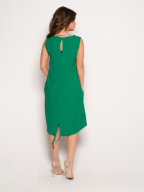 Сарафан ISSA Plus модель 10805_green Сарафан ISSA Plus модель 10805_green Фото