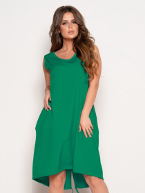 Сарафан ISSA Plus модель 10805_green Сарафан ISSA Plus модель 10805_green Фото