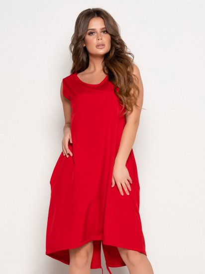 Сарафан ISSA Plus модель 10805_red — фото - INTERTOP