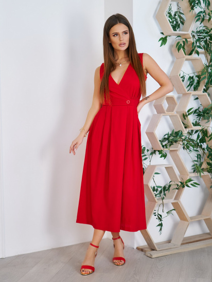 Сарафан ISSA Plus модель 11757_red - фото