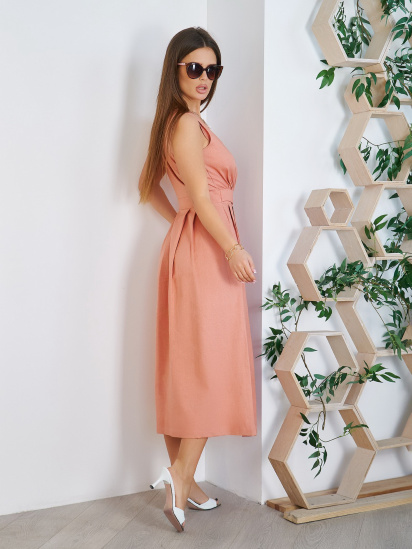 Сарафан ISSA Plus модель 11757_pink — фото 3 - INTERTOP