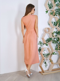 Сарафан ISSA Plus модель 11757_pink Фото