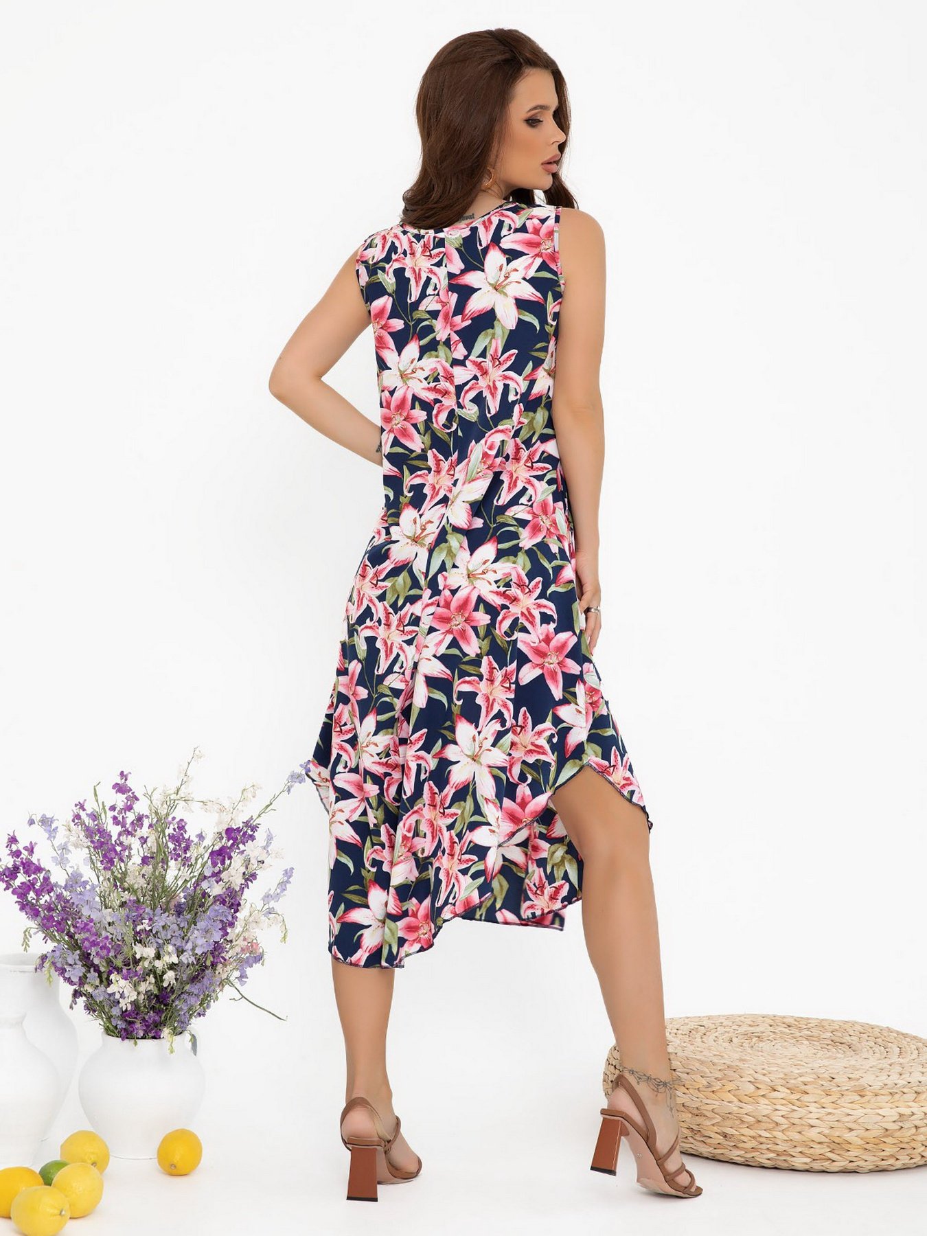 Сарафан ISSA Plus модель 12523_blue Фото