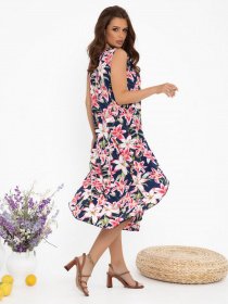 Сарафан ISSA Plus модель 12523_blue Фото