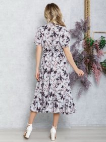 Сукня міді ISSA Plus модель 12552_grey Фото