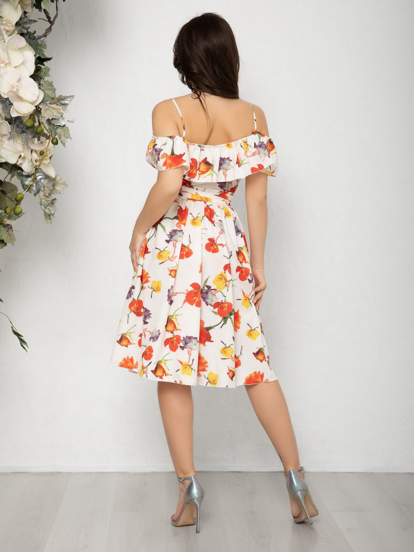 Платья ISSA Plus модель 12567_white Фото